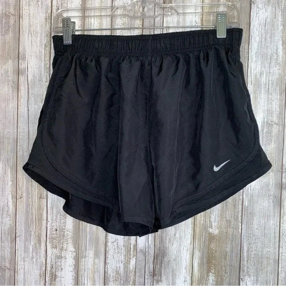 Nike Black Brief-Lined Running Shorts - Picture 2 of 5